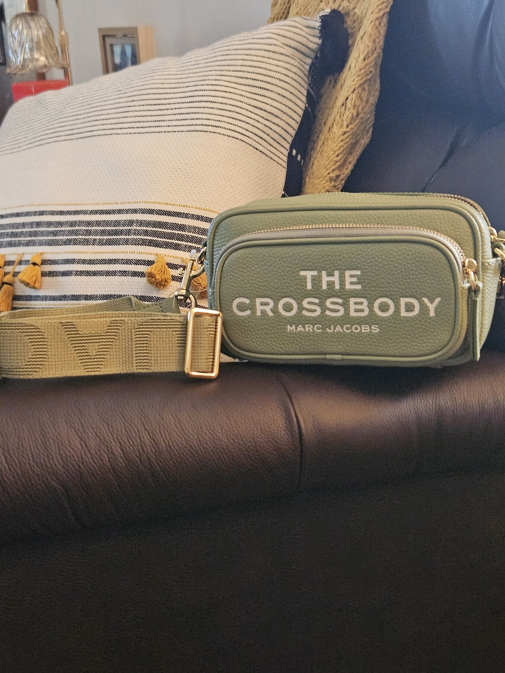 Marc Jacobs  "The Crossbody Bag"  NWT Green